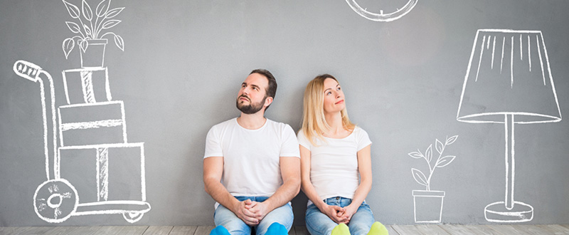 couple in rental property